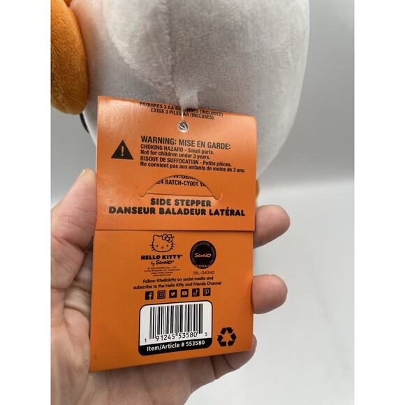 Hello Kitty Sanrio Pumpkin Halloween Side Stepper “Spooky Melody”🎵 🎶 NEW - Picture 8 of 12